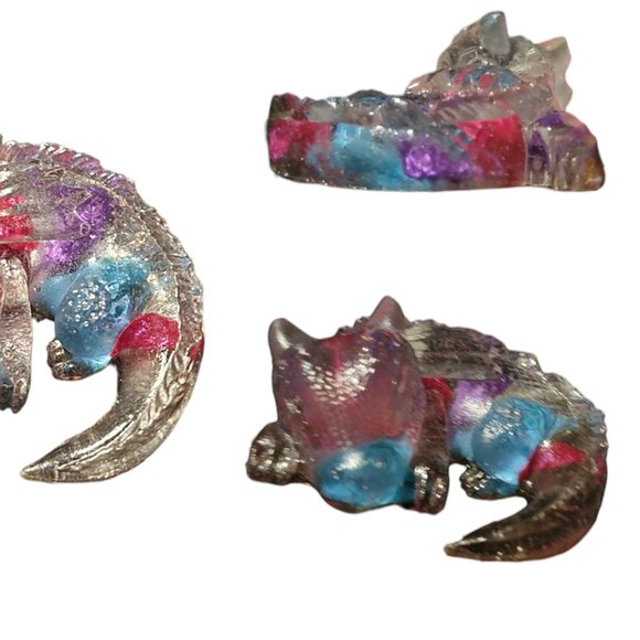 Napping Dragon - Clear Multi Color - Picture 2 of 5